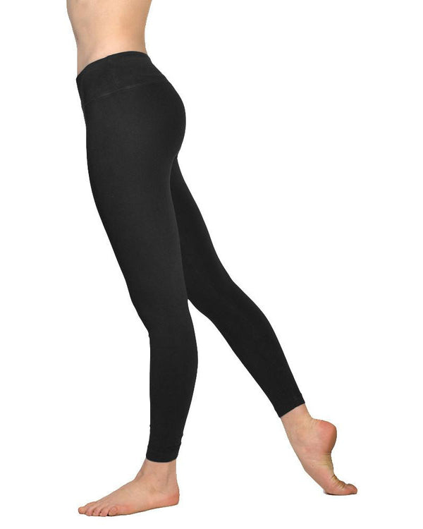 Flat Waist Ankle Legging (Style W-452, Black) by Hard Tail Forever - Londo  Lifestyle